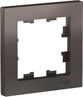 Рамка универсальная Systeme Electric AtlasDesign 1-м. мокко картинка